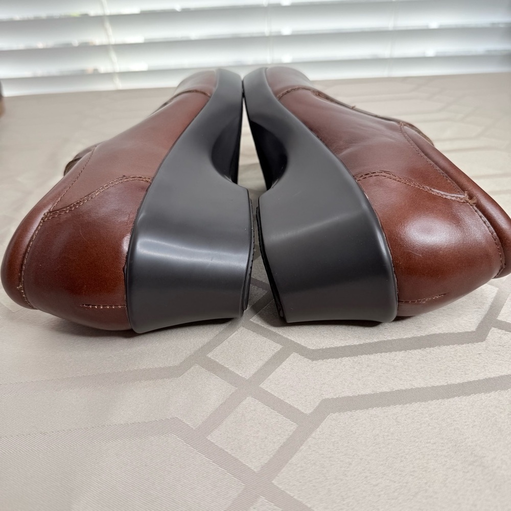 Alegria Leather Slip on Shoes Goring Eryn EURO 41 US 10.5-11 Chestnut Luster - Picture 8 of 9